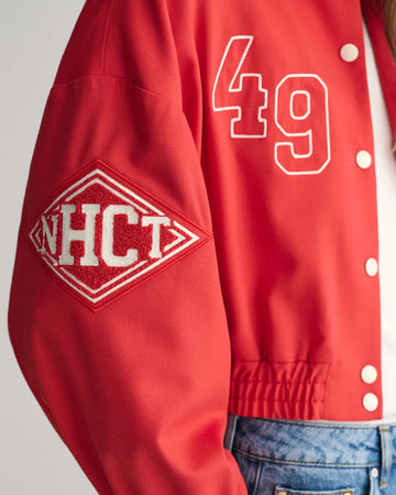 Μπουφάν Varsity Cropped (Outlet) GANT
